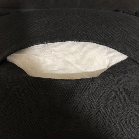 Couch,  Two 20x20 Square Black Pillows w/ Inserts - Picture 9 of 11